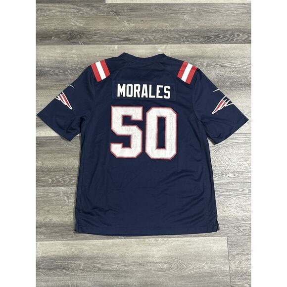 Nike On Field NFL New England Patriots #50 Martin Morales Football Jersey Men XL - Picture 10 of 11
